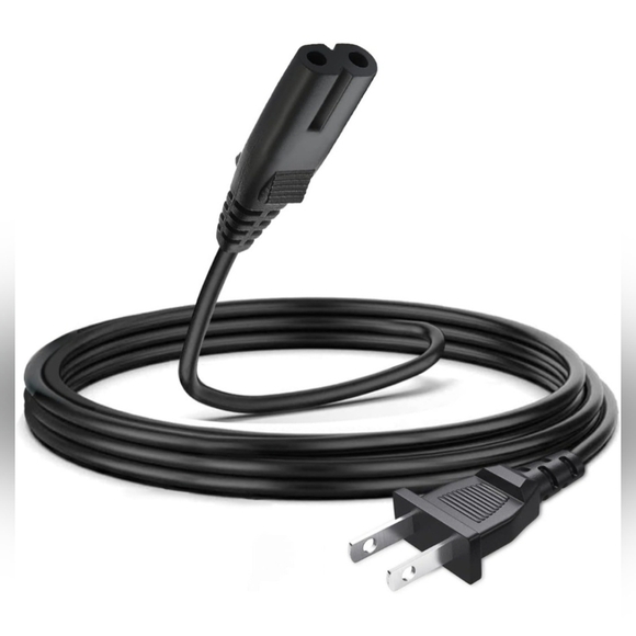 🏖 Universal Black Power Cable for Electronics - Picture 1 of 3